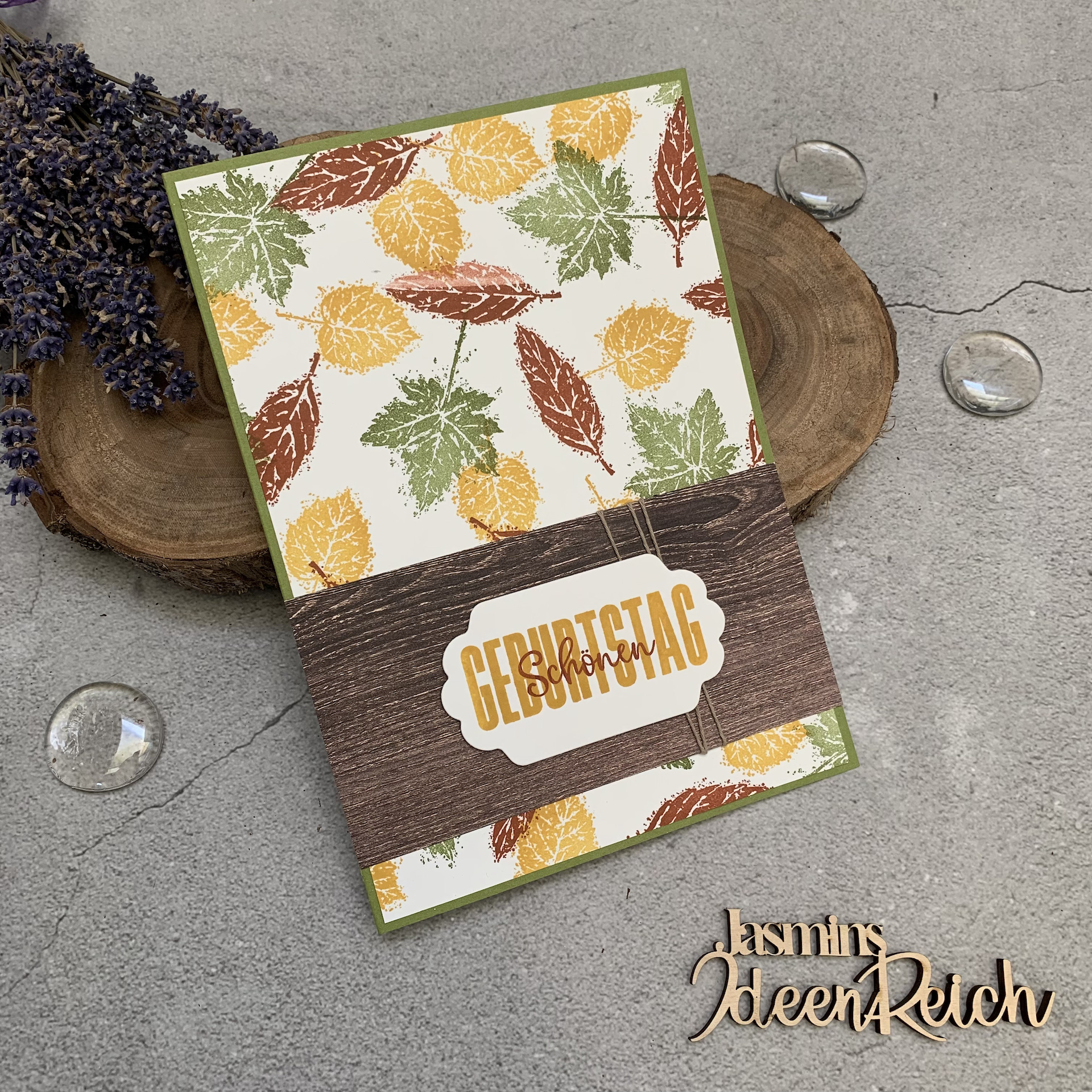 Gorgeous Leaves - A5 Karte 1.jpeg